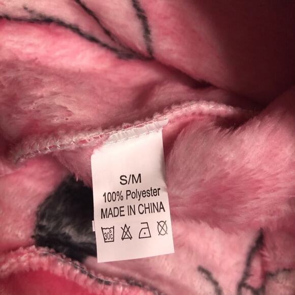 Minnie Mouse Women's 2 Piece Fleece Pajama Set - Picture 6 of 10